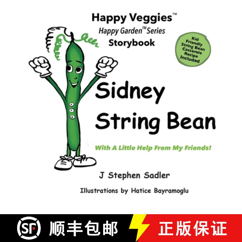 【3-4周达】Sidney String Bean Storybook 8: With A Little Help From My Friends [9781953578129]