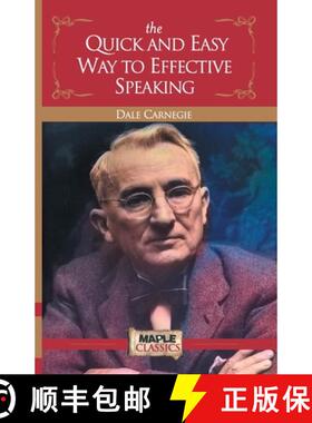 【3-4周达】The Quick and Easy Way to Effective Speaking [9788194627517]
