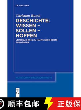预订 Geschichte: Wissen - Sollen - Hoffen [9783111629292]