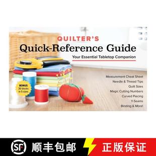 【3-4周达】Quilter's Quick-Reference Guide: Your Essential Tabletop Companion; Measurement Cheat Shee... [9781644036952]