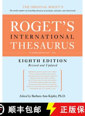 【3-4周达】Roget's International Thesaurus, 8th Edition [Thumb Indexed] [9780062843722]