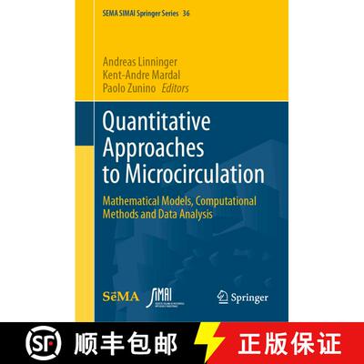 【3-4周达】精装 Quantitative Approaches to Microcirculation: Mathematical Models, Computational Metho... [9783031585180]