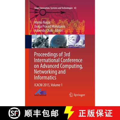 【3-4周达】Proceedings of 3rd International Conference on Advanced Computing, Networking and Informat... [9788132234166]