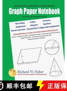 预订 Graph Paper Notebook - Geometry: Great for All Geometry Classes [9781733501873]