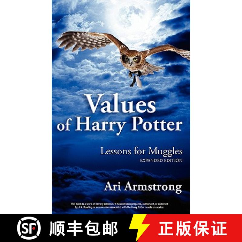 【3-4周达】Values of Harry Potter: Lessons for Muggles, Expanded Edition [9780981803012]图片