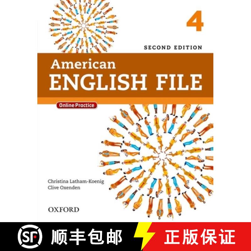【3-4周达】American English File Second Edition: 4 Student Book Pack [9780194776189]