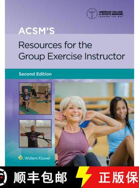 【3-4周达】ACSM's Resources for the Group Exercise Instructor 2e Lippincott Connect Print Book and Di... [9781975182090]