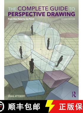 【3-4周达】The Complete Guide to Perspective Drawing: From One-Point to Six-Point [9781032784830]