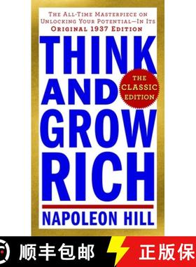 【3-4周达】Think and Grow Rich: The Classic Edition: The All-Time Masterpiece on Unlocking Your Poten... [9780143110163]