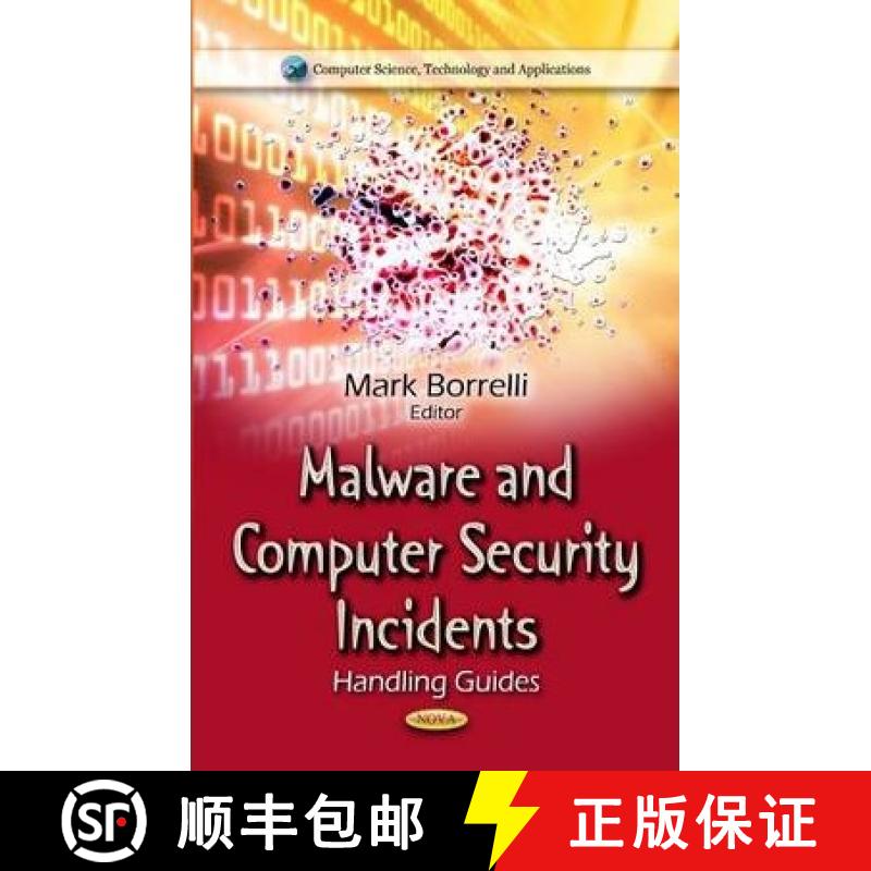 【3-4周达】Malware and Computer Security Incidents: Handling Guides [9781629481913]