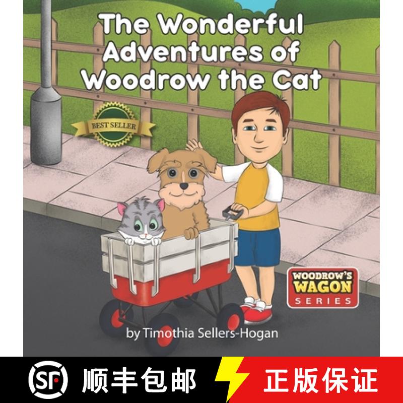 【3-4周达】The Wonderful Adventures of Woodrow the Cat [9781989756188]