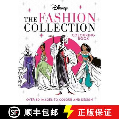 【2-3周达】Disney The Fashion Collection Colouring Book: Release your inner stylist and design outfit... [9781800783522]