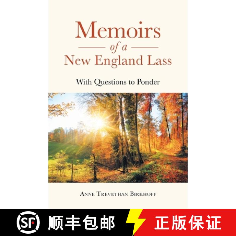 【2-3周达】Memoirs of a New England Lass: With Questions to Ponder [9781982248772]