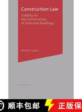 预订 Construction Law : Liability for the Construction of Defective Buildings [9780333793060]
