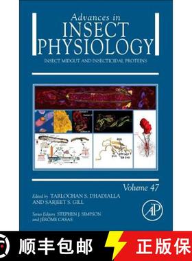 【3-4周达】Insect Midgut and Insecticidal Proteins: Volume 47 [9780128001974]