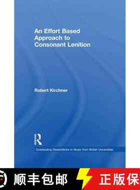 【3-4周达】An Effort Based Approach to Consonant Lenition [9781138993389]