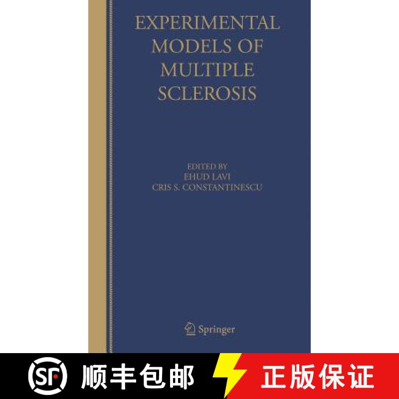 【3-4周达】Experimental Models of Multiple Sclerosis [9780387255170]