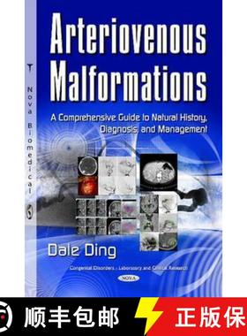 【3-4周达】Arteriovenous Malformations: A Comprehensive Guide to Natural History, Diagnosis, and Mana... [9781634831895]