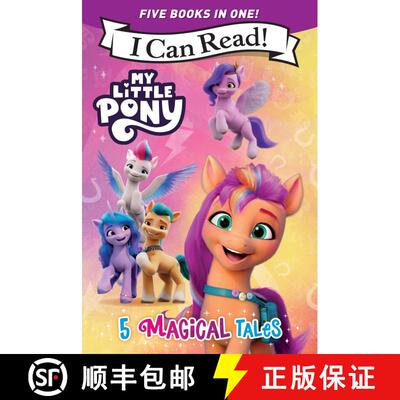 【3-4周达】My Little Pony: 5 Magical Tales: A 5-in-1 Level One I Can Read Collection  Ponies Unite, ... [9780063389755]