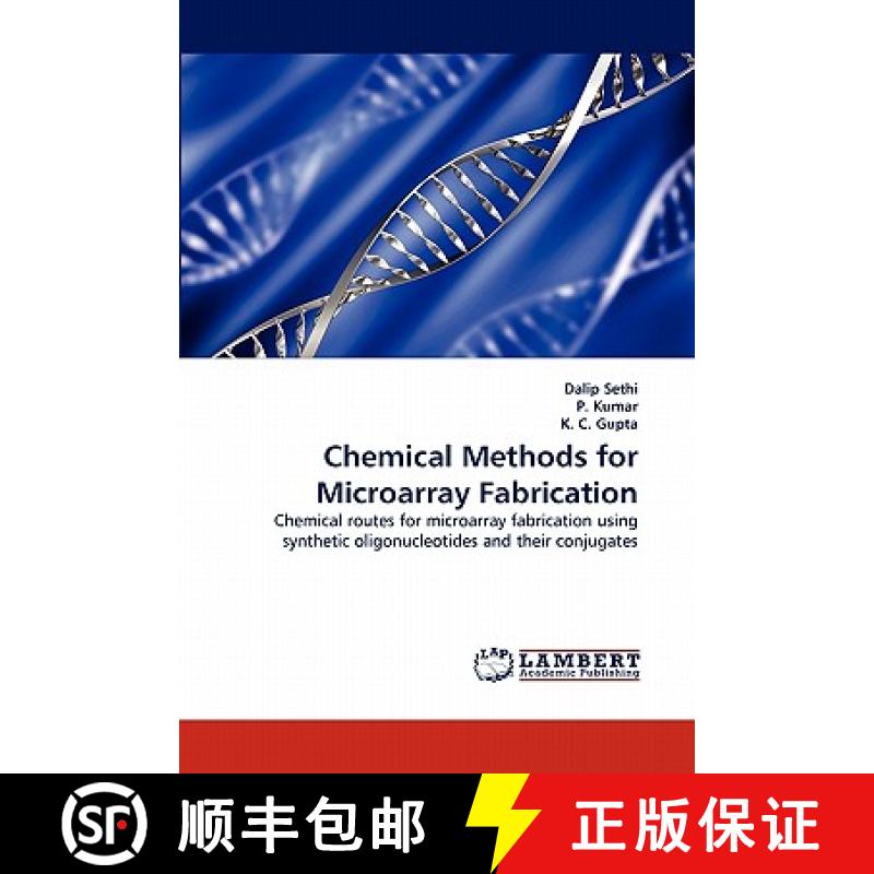 预订 Chemical Methods for Microarray Fabrication [9783844328080]