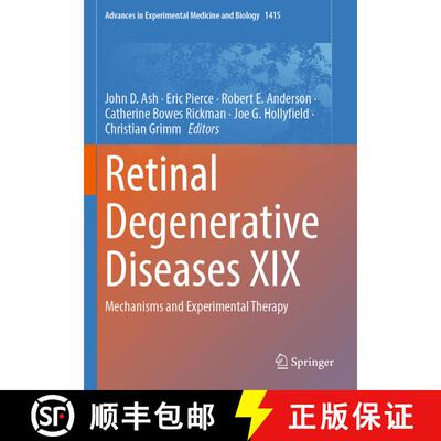 【3-4周达】Retinal Degenerative Diseases XIX: Mechanisms and Experimental Therapy [9783031276835]