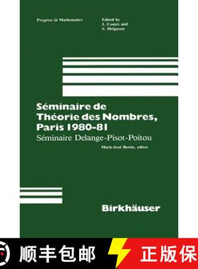 【3-4周达】Séminaire de Théorie Des Nombres, Paris 1987-88 [9781461257905]