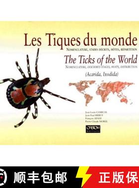 预订 The Ticks of the World: Nomenclature, Described Stages, Hosts, Distribution  / Les Tiques du Mon... [9782709914185]