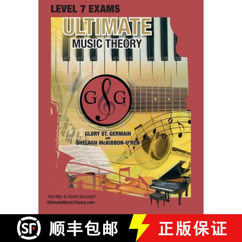 预订 LEVEL 7 Music Theory Exams Workbook - Ultimate Music Theory Supplemental Exam Series: LEVEL 5, 6... [9781990358159]