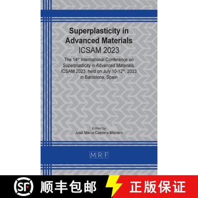 【3-4周达】Superplasticity in Advanced Materials: Icsam 2023 [9781644902608]