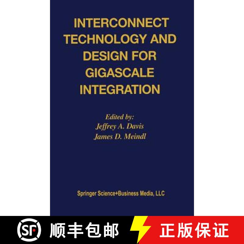 【3-4周达】Interconnect Technology and Design for Gigascale Integration [9781461350880]