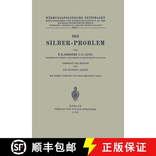 【3-4周达】Das Silber-Problem [9783642937828]