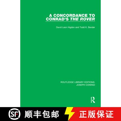 【3-4周达】A Concordance to Conrad's The Rover [9780367895198]