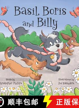 【3-4周达】Basil, Boris and Billy [9781068718403]