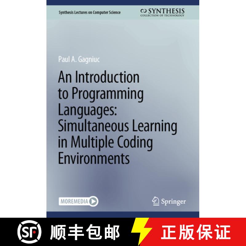【3-4周达】An Introduction to Programming Languages: Simultaneous Learning in Multiple Coding Environ... [9783031232763]