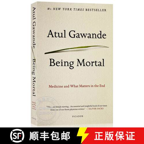 现货 最好的告别 美版 Being Mortal: Medicine and What Matters in the End [9781250076229]