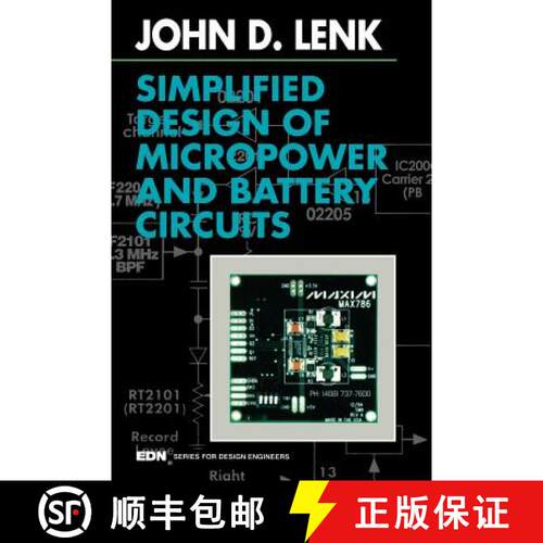 【3-4周达】Simplified Design of Micropower and Battery Circuits [9780750695107]