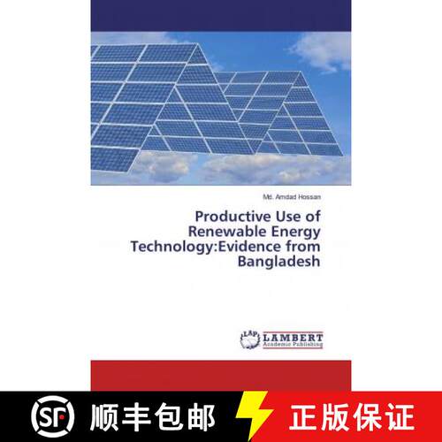 预订 Productive Use of Renewable Energy Technology:Evidence from Bangladesh [9783659923784]