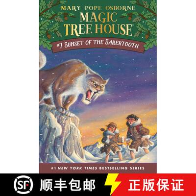 【3-4周达】Sunset of the Sabertooth (Magic Tree House, No. 7) [9780679863731]