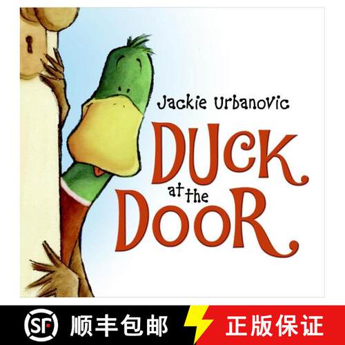 【3-4周达】精装 Duck at the Door: An Easter And Springtime Book For Kids [9780061214387]