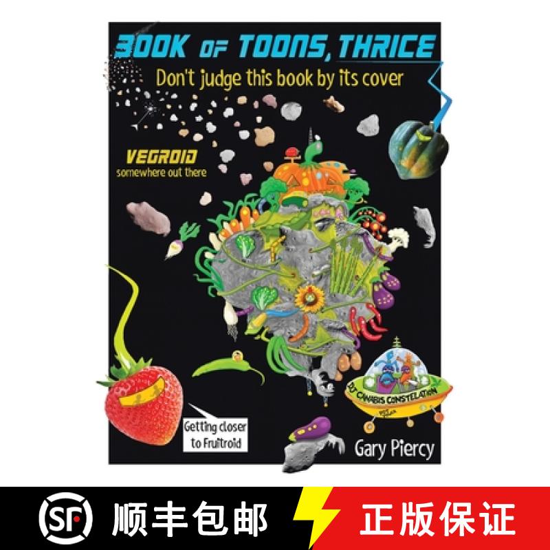 【3-4周达】Book of Toons, Thrice: Don't Judge This Book by Its Cover [9781779626530]