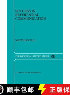 【3-4周达】Success in Referential Communication [9789048153220]