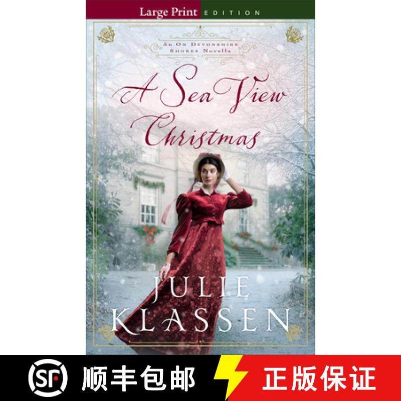 【3-4周达】A Sea View Christmas: An on Devonshire Shores Novella [9780764246227]