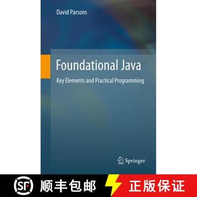 【3-4周达】精装 Foundational Java: Key Elements and Practical Programming [9781447124788]