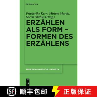 【3-4周达】Erzählen als Form - Formen des Erzählens [9783110280432]