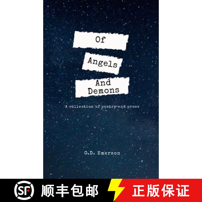 【3-4周达】Of Angels And Demons: A Collection of Poetry and Prose [9780578476186]