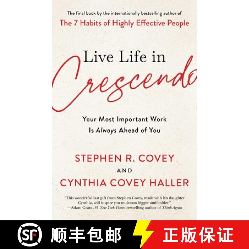【3-4周达】Live Life in Crescendo: Your Most Important Work Is Always Ahead of You [9781982195489]