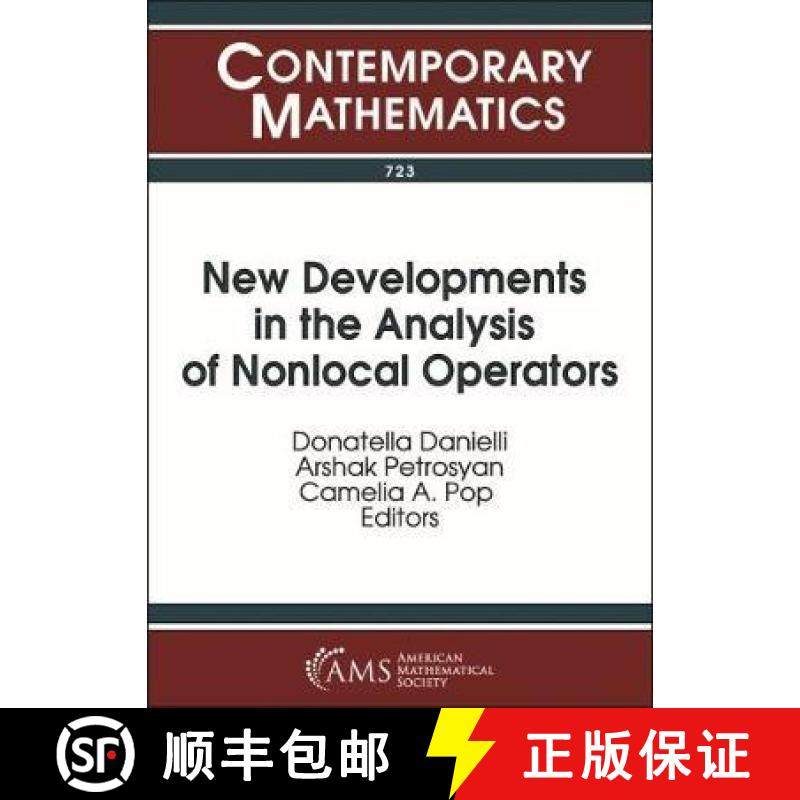 【3-4周达】New Developments in the Analysis of Nonlocal Operators [9781470441104]
