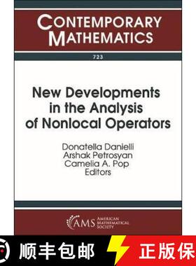 【3-4周达】New Developments in the Analysis of Nonlocal Operators [9781470441104]