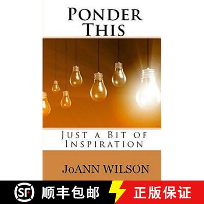 【3-4周达】Ponder This: Just a Bit of Inspiration [9780997877984]