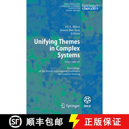 【3-4周达】精装 Unifying Themes in Complex Systems IV: Proceedings of the Fourth International Confer... [9783540738480]